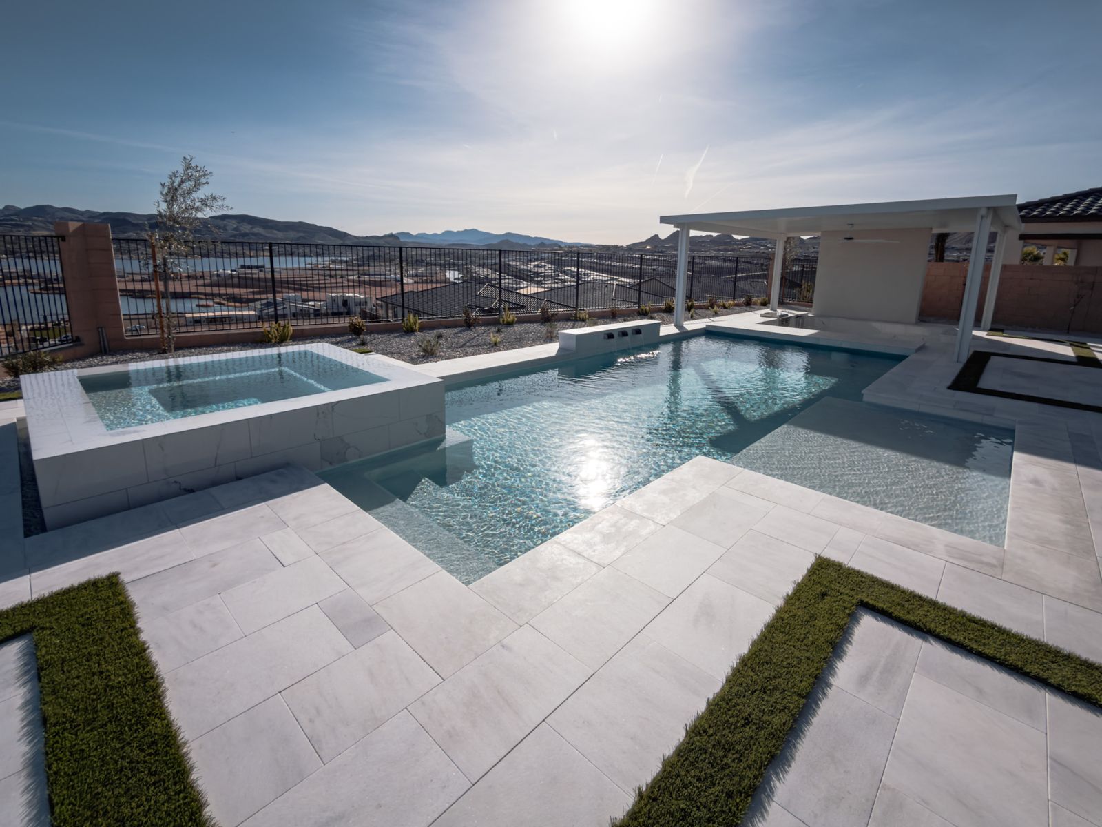 Custom pool project by Pools R Us Arizona